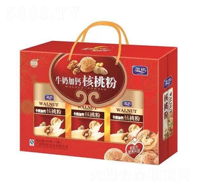 凱欣牛奶加鈣核桃粉沖調(diào)品沖飲品