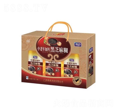凱欣中老年加鈣黑芝麻糊沖調(diào)品