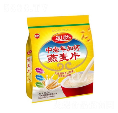 凱欣中老年加鈣燕麥片沖飲品沖調(diào)品