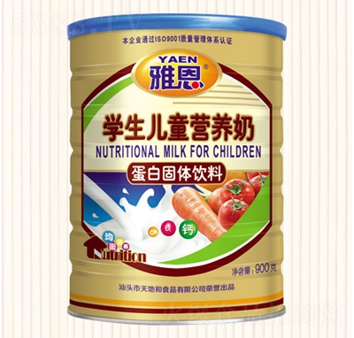 雅恩900克金裝營(yíng)養(yǎng)奶學(xué)生兒童-沖調(diào)品