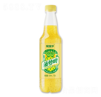 握握手菠蘿啤汽水520ml
