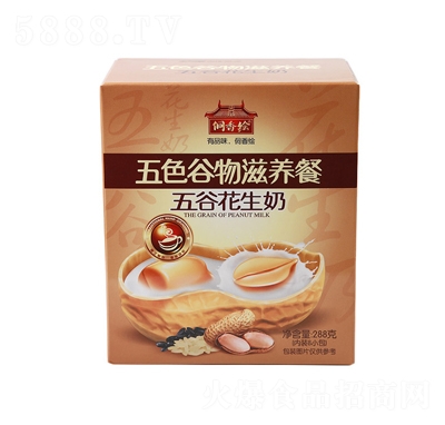 侗香繪五谷花生奶沖調(diào)品