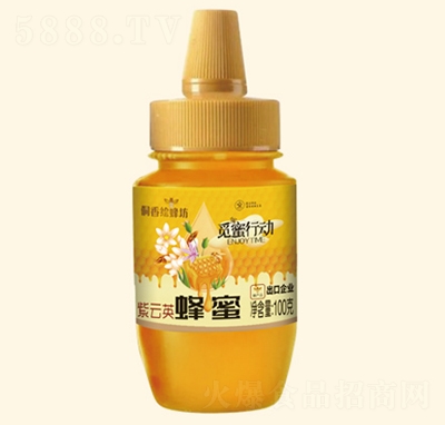 侗香繪蜂坊100G紫云英蜂蜜蜂產(chǎn)品招商
