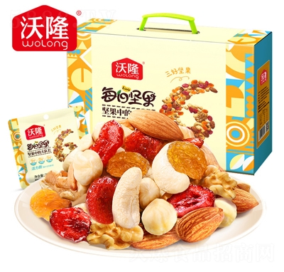 沃隆每日堅果750g活力款混合干果仁康零食小吃