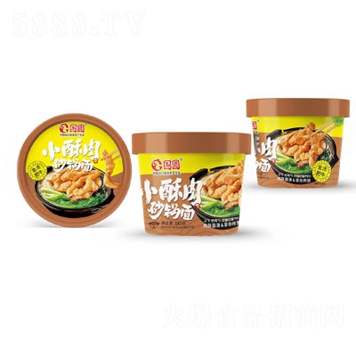 國(guó)圓小酥肉砂鍋面金湯肥牛味187克