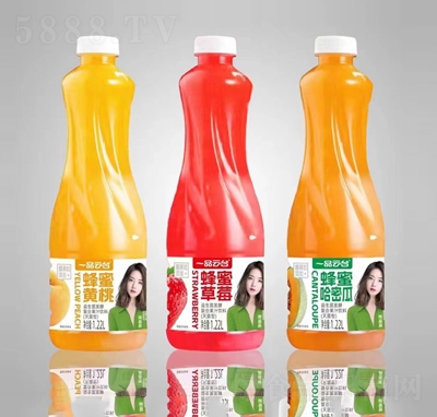 一品云臺(tái)蜂蜜黃桃+草莓+哈密瓜益生菌復(fù)合果汁飲料1.22升
