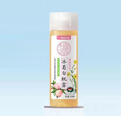 一品云臺(tái)冰菊白桃露植物飲料420毫升