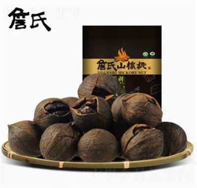 詹氏炭烤味手剝山核桃405g袋裝