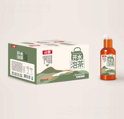 云臺清泉開水泡茶青柑普洱果味茶飲料