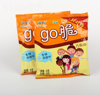 國(guó)圓干吃面go脆香辣雞翅味點(diǎn)心面30克