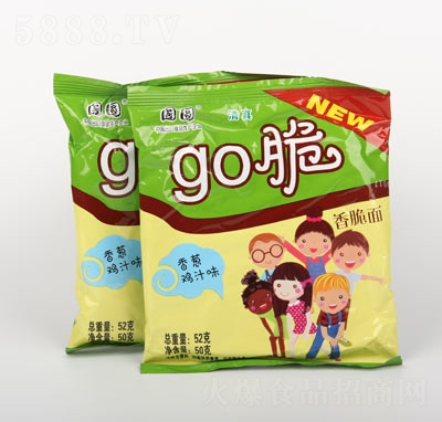 國(guó)圓干吃面go脆香蔥雞汁味點(diǎn)心面30克