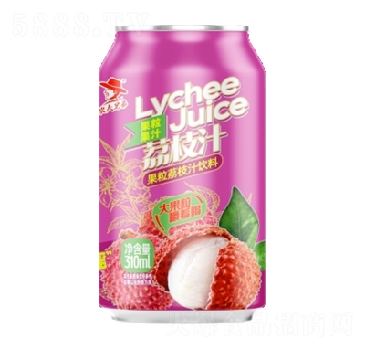農(nóng)夫兄弟果粒荔枝汁飲料310mlX15罐