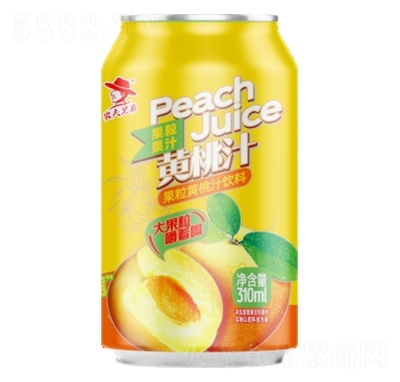 農(nóng)夫兄弟果粒黃桃汁飲料310mlX15罐