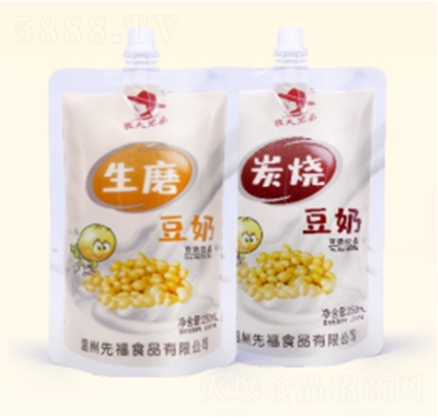農(nóng)夫兄弟生磨豆奶+炭燒豆奶飲料300mlx24袋