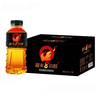 藍卡8小時維生素強化風味飲料450毫升X15瓶