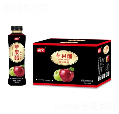 森宇蘋果醋風味飲料500mlX15瓶