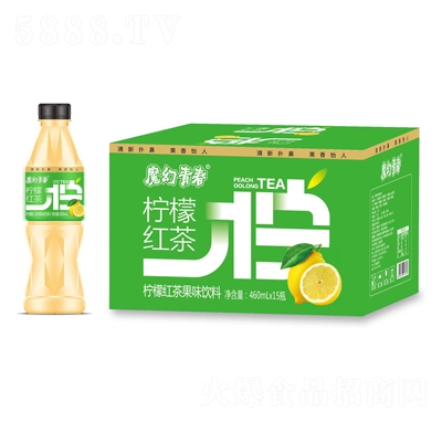 魔幻青春檸檬紅茶果味飲料460mlX15瓶
