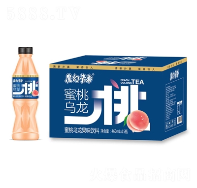 魔幻青春蜜桃烏龍果味飲料460mlX15瓶