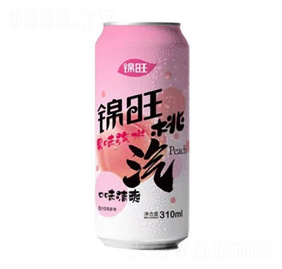錦旺桃汽果味汽水310ml