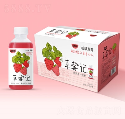 益和源草莓記復(fù)合果汁飲料500mlX15