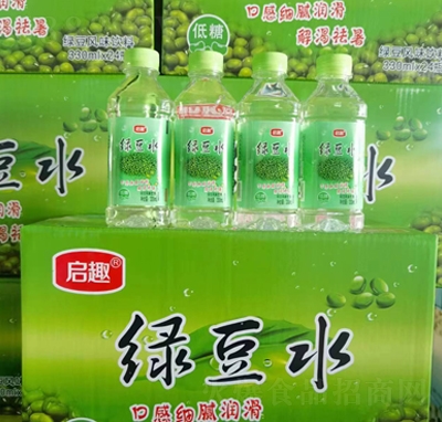 啟趣綠豆水風(fēng)味飲料330ml