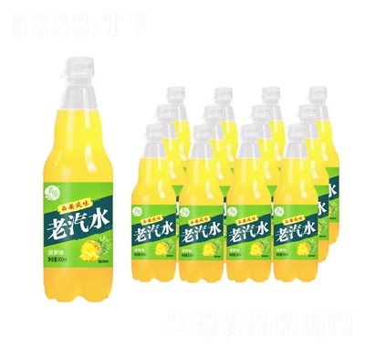 箐質(zhì)西安風(fēng)味老汽水菠蘿味500毫升
