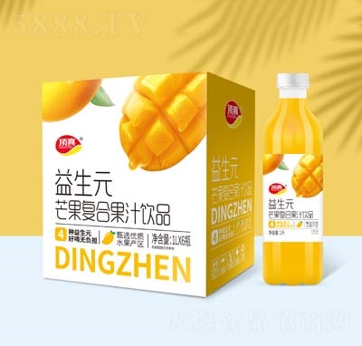 頂真益生元復(fù)合果汁飲品芒果汁