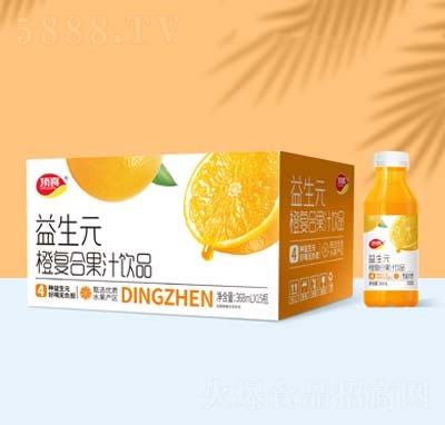 頂真益生元復(fù)合橙汁招商