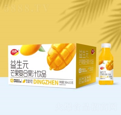頂真益生元復(fù)合芒果汁招商