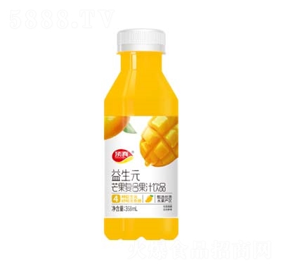 頂真益生元復(fù)合芒果汁368ml