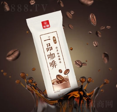 光明一品咖啡冰萃咖啡棒冰網紅冷萃咖啡風味冰美式咖啡雪糕
