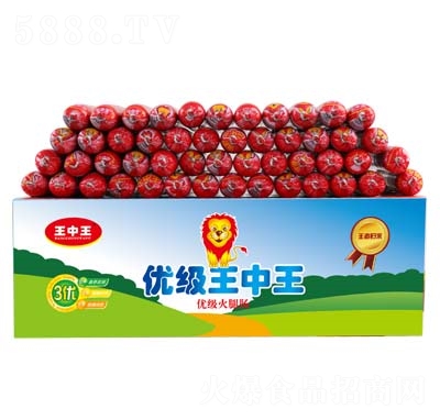 王中王優(yōu)級火腿腸箱裝休閑食品招商