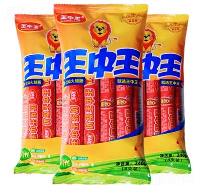 王中王優(yōu)級火腿腸休閑食品
