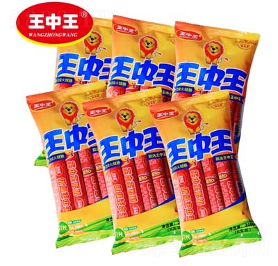 王中王優(yōu)級火腿腸休閑食品招商