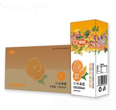 錦旺香橙風(fēng)味飲品250mlX24