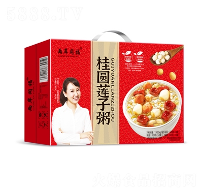 兩岸同福桂圓蓮子八寶粥方便速食食品禮裝
