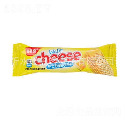 曼食客芝士威化餅干食品招商