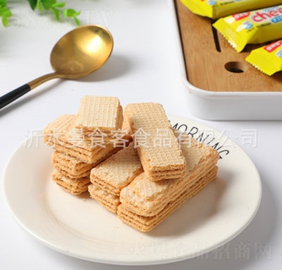 曼食客芝士威化餅干休閑零食招商