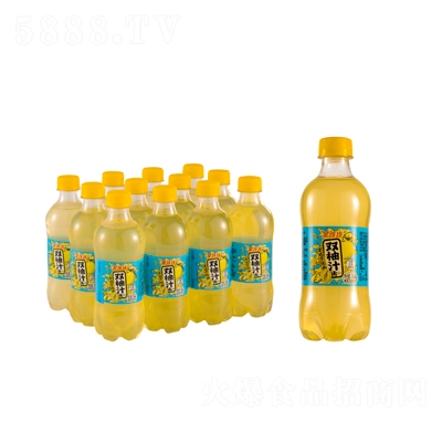 笑連連老北京汽水雙柚汁味碳酸飲料