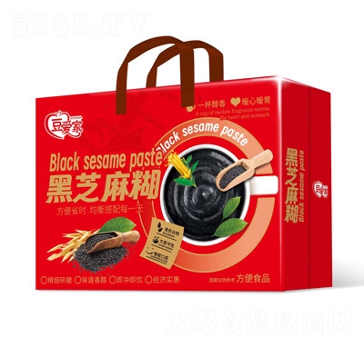 豆愛(ài)家黑芝麻糊沖調(diào)品