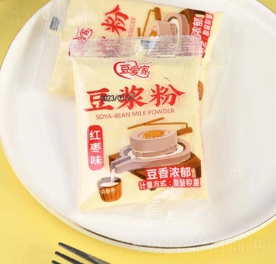 豆愛(ài)家紅棗味豆?jié){粉沖調(diào)品