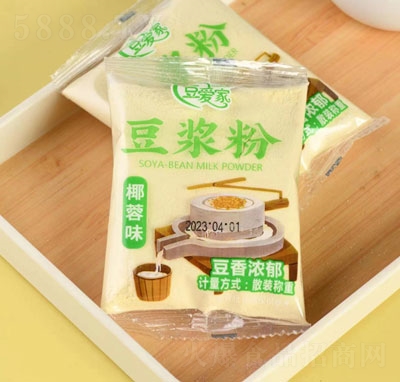 豆愛(ài)家椰蓉味豆?jié){粉沖調(diào)品