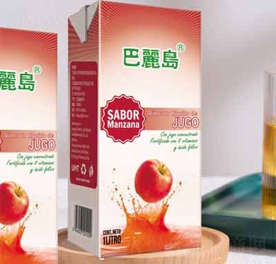 巴麗島果味飲料蘋果果汁飲料200ml