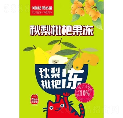 喜盈盈秋梨枇杷果凍