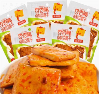 香香嘴豆腐干多口味休閑食品小吃香辣條豆干