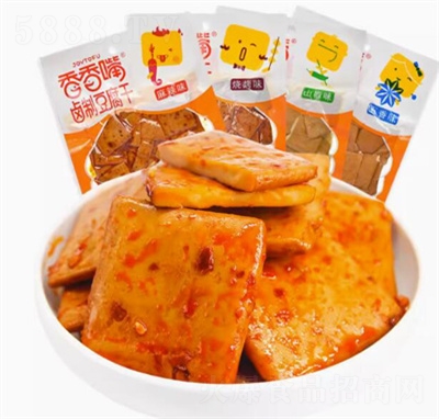 香香嘴麻辣豆腐干零食小包裝鹵味豆干豆制品休閑散裝小吃
