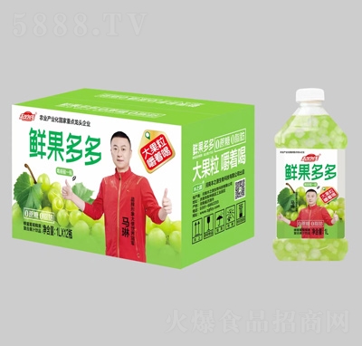 起跑線復合果汁蜂蜜葡萄汁1L×12瓶