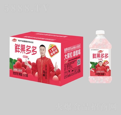 起跑線復合果汁蜂蜜荔枝汁1L×12瓶