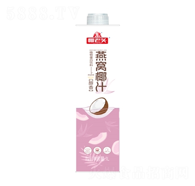 椰老頭1L燕窩椰汁盒