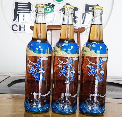 晨鳴食品老汽水香檳味碳酸飲料480ml